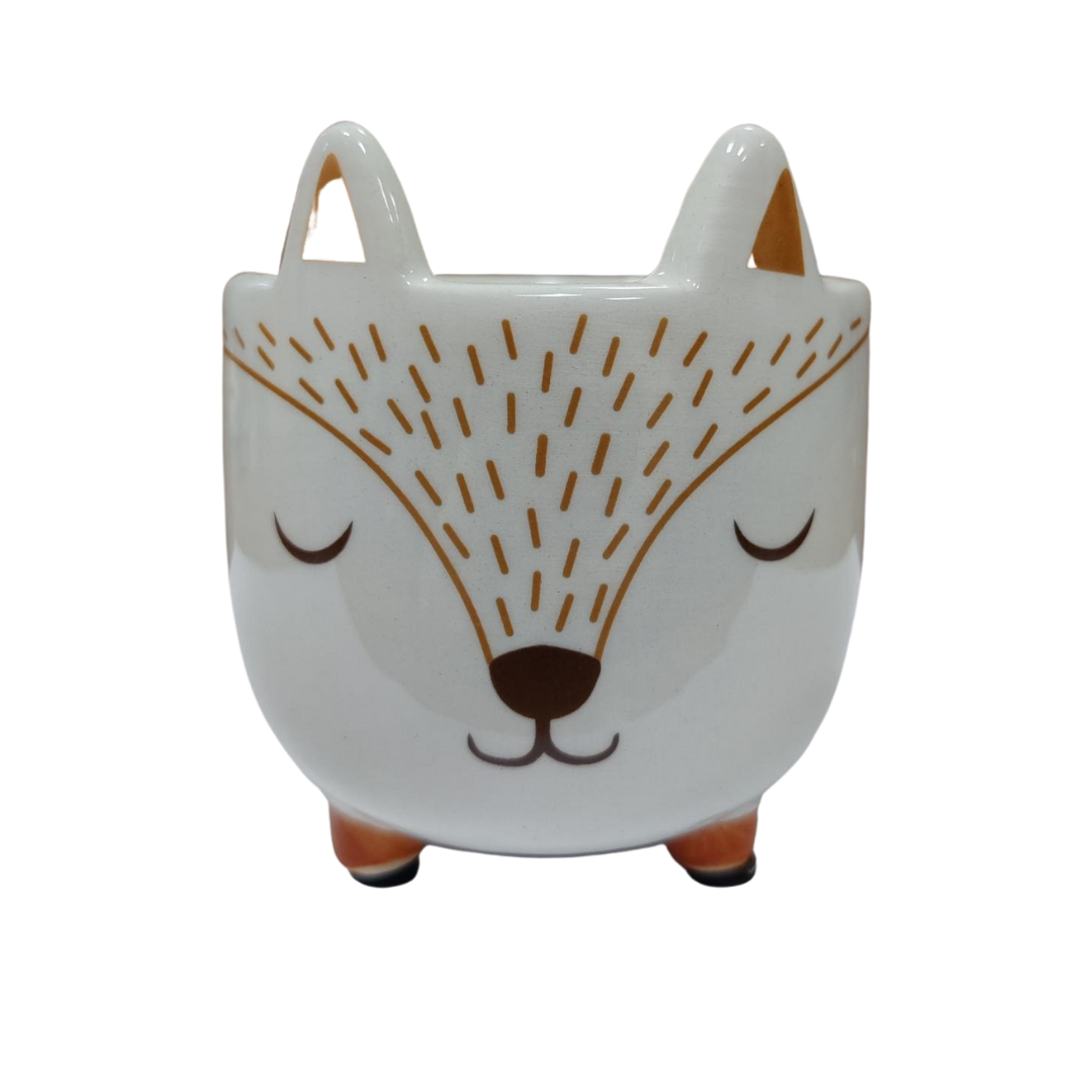 Mini Woodland Fox Planter