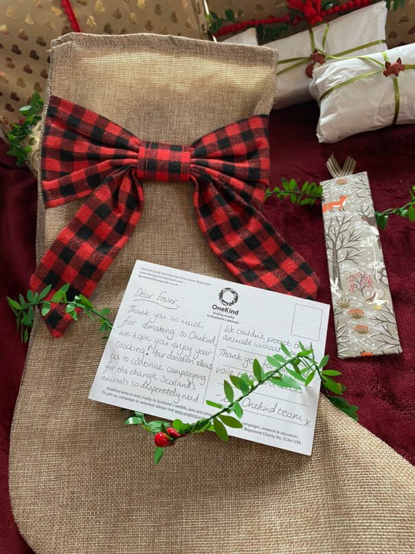 Jute Christmas Stocking